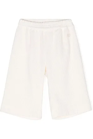 MONNALISA Wide-leg corduroy trousers