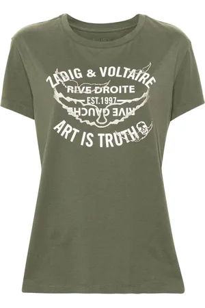Zadig & Voltaire Walk Blason cotton T-shirt