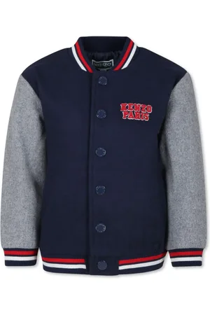 Kenzo Appliqu?? varsity bomber jacket