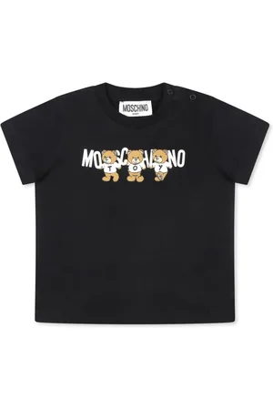 Moschino Teddy-print cotton T-shirt