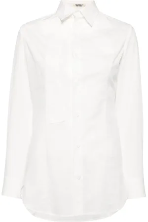 YOHJI YAMAMOTO Bow-detail cotton shirt