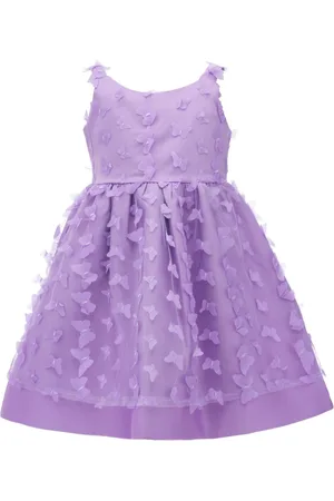 Tulleen Mariposa butterfly-appliqu?? tulle dress