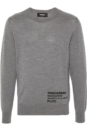 Dsquared2 Logo-print wool jumper