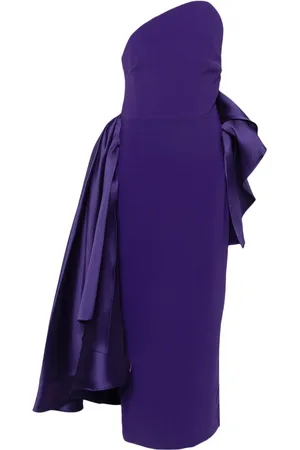 Solace Nala draped midi dress