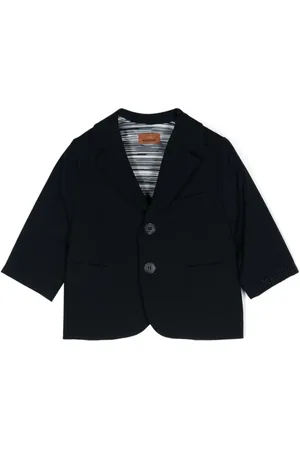 Missoni Embroidered-logo blazer