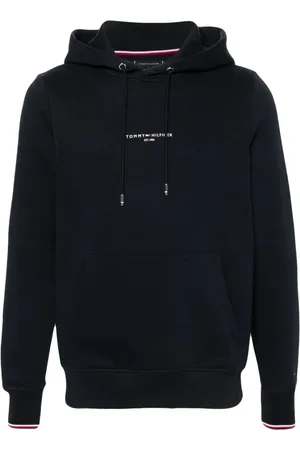 Tommy Hilfiger Logo-print cotton hoodie