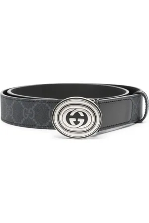 Gucci Interlocking G-logo leather belt