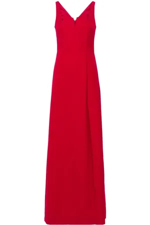 V:PM ATELIER Ruby V-neck gown