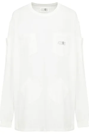 Maison Margiela Numbers-motif cotton T-shirt