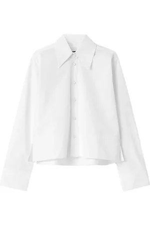 Jil Sander Oversized-collar cotton shirt