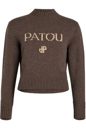 Patou Logo-embroidered sweater