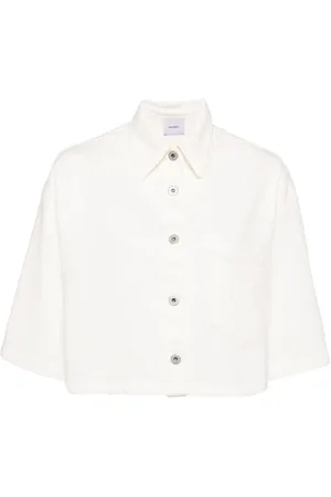 Halfboy Cropped cotton shirt