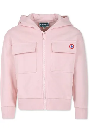 Kenzo Boke Flower zip-up cotton hoodie