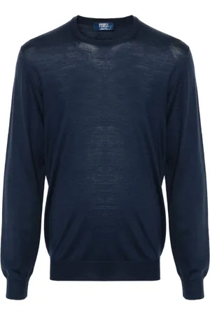 FEDELI Fine-knit virgin-wool jumper