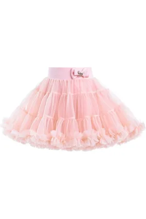 Mimi Tutu Bow-detailing tulle skirt