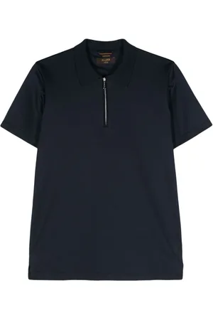 MOORER Jericho cotton polo shirt