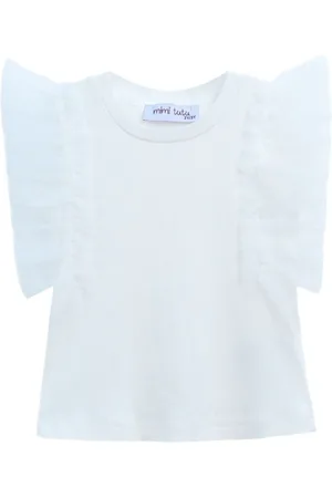 Mimi Tutu Tulle-sleeve T-shirt