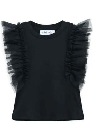 Mimi Tutu Tulle-sleeve T-shirt