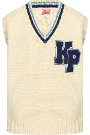 Kenzo Logo-appliqu?? wool vest