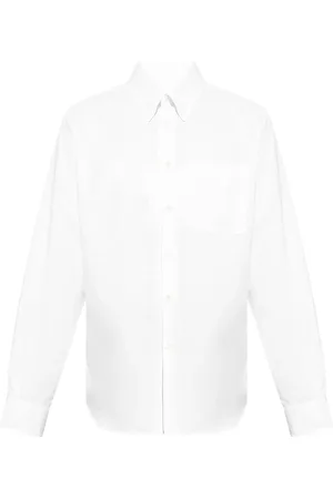 Kenzo Patterned-jacquard cotton shirt