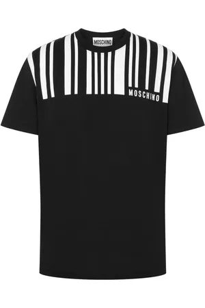 Moschino Barcode-print cotton t-shirt