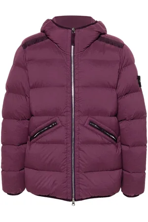Stone Island Compass-badge hooded padded jacket