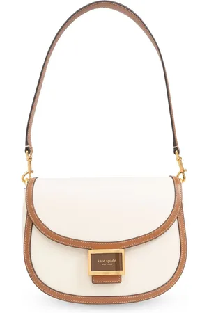 Kate Spade Katy logo-plaque leather shoulder bag