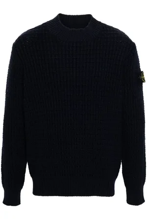 Stone Island Compass-badge chunky jumper