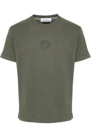 Stone Island Korte cotton T-shirt