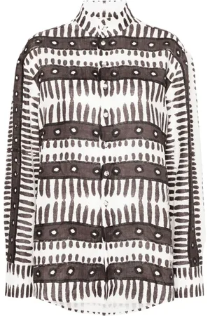 Maison La Plage Kenya abstract-print shirt