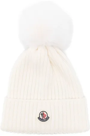 Moncler Pompom ribbed beanie