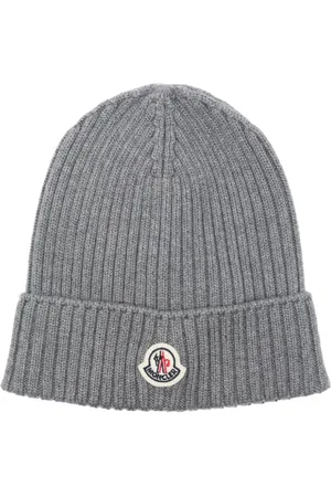 Moncler Logo-patch ribbed beanie