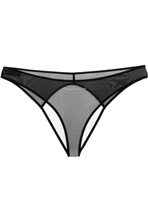 MAISON CLOSE Open semi-sheer thong