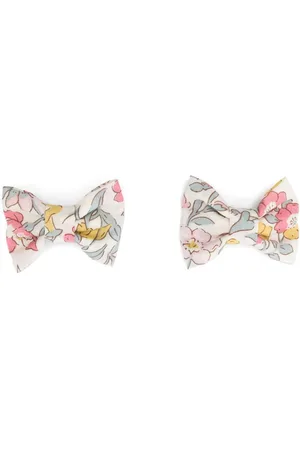 BONPOINT Floral-print hair clip (set of two)