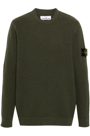 Stone Island Compass-badge wool jumper