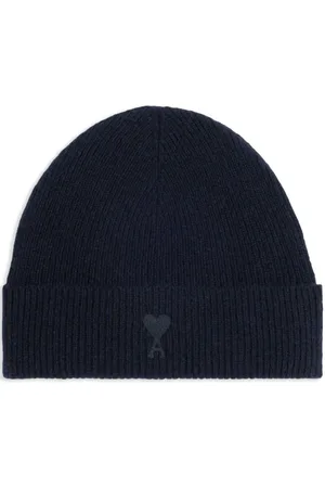 Ami Ami de Coeur cashmere-wool blend beanie
