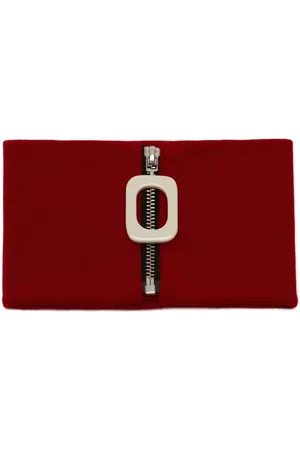 J.W.Anderson Zip-up wool neckband