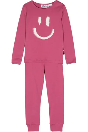 Molo Lue graphic-print trousers set