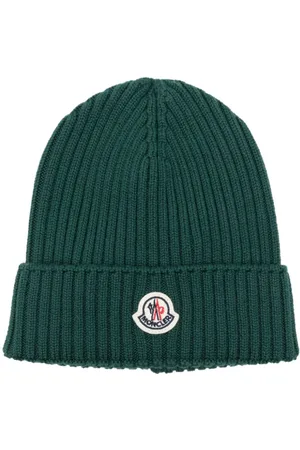 Moncler Logo-patch ribbed beanie