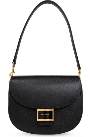 Kate Spade Katy logo-plaque leather shoulder bag