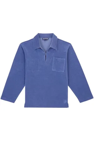 Vilebrequin Terry Vareuse logo-embroidered polo shirt