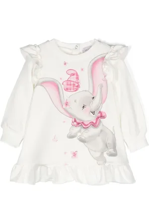 MONNALISA X Disney ruffle-detail dress