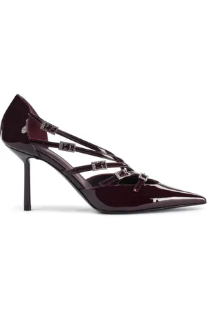 LE SILLA Scarlet 100mm leather pumps