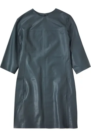 Closed Leather T-shirt mini dress