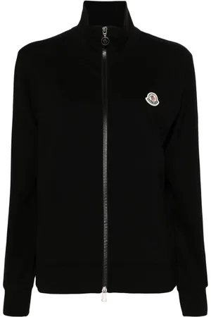Moncler Logo-appliqu?? zipped jacket