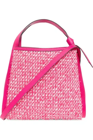 Kate Spade Medium Knott tweed leather bag