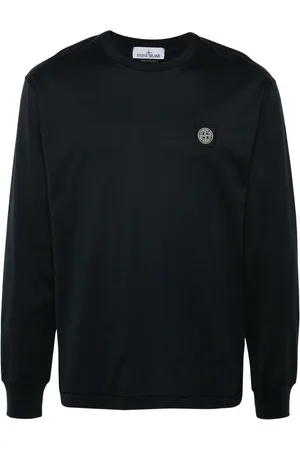 Stone Island Compass-patch cotton T-shirt
