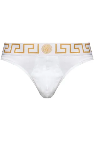 VERSACE Greca stretch-cotton briefs
