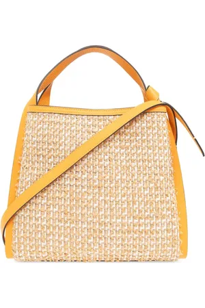 Kate Spade Medium Knott tweed leather bag