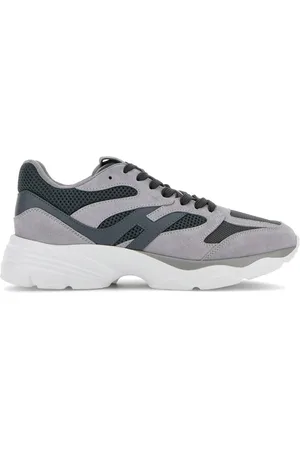 Hogan Panelled suede sneakers